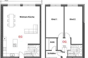 RMH mit Garten, 4 Räume, inkl. EBK, Gä-WC, Terrasse, DG-Ausbaureserve,  2 SP u.v.m. – 4329 Heiterblick, Leipzig – Vorschaubild 33