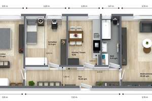 Gut geschnittene 3-Zimmer-Wohnung in Garching – Einsteinstraße 10, 85748 Garching bei München – Vorschaubild 8