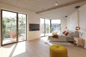 Zwei Ebenen. Klare Architektur. Wohnen über Bilk mit Blick in die Baumkronen. – Die vollständige Adresse der Immobilie erhältst du vom Anbieter., 40223 Bilk, Düsseldorf – Vorschaubild 9