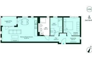 Eigentumswohnung mit Loggia und Fußbodenheizung – Roermonder Straße 76, 52072 Ponttor, Aachen – Vorschaubild 8