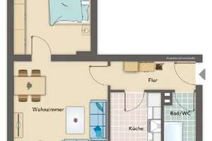 2-Zimmer-Wohnung in Düsseldorf Unterrath zu vermieten – 40468 Unterrath, Düsseldorf – Vorschaubild 16