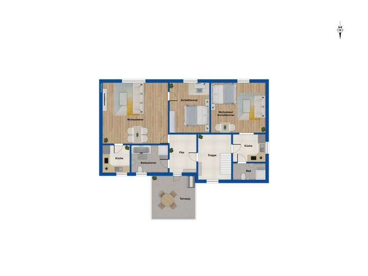 Grundriss Obergeschoss