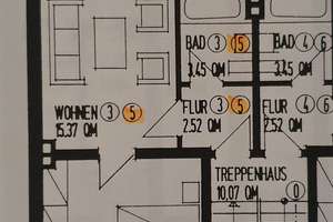 Schöne 2-Zimmer-Wohnung mit Balkon und Einbauküche in Essen