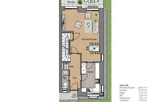 Neues KFW 40 Eckhaus Tarforster Höhe mit schöner Dachterrasse - Garage optional möglich – Trier – Vorschaubild 6