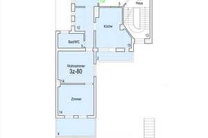 Entwicklungsobjekt mit Potential, Mehrfamilienhaus, 5 Etagen 12 WHG, 1 Gewerbe, im Alleinauftrag, VB – Bremerhaven – Vorschaubild 8