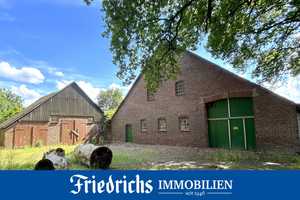 Sanierungsbedürftiger, denkmalgeschützter Gulfhof - ggf. m. abtrennb. BPL - in Westerstede/Hüllstede – Ammerland (Kreis) – Vorschaubild 1