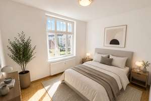 Schöne 2-Raum-Wohnung in ruhiger Lage | sofort verfügbar | Loggia | Parkett | Stuck – Die vollständige Adresse der Immobilie erhältst du vom Anbieter., 4179 Leutzsch, Leipzig – Vorschaubild 4
