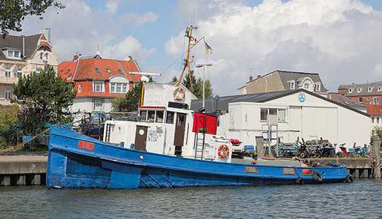 Bild von 22-m-Schlepper - Schiff mit Potenzial für Nachnutzung als Homeoffice/Hausboot/Feriendomizil