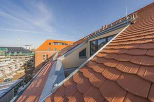 * Über den Dächern * Homeoffice-Ecke & Balkon * 57,9 m² * Dachloggia * Parkett – Straße der Nationen 80, 9111 Zentrum, Chemnitz – Vorschaubild 8