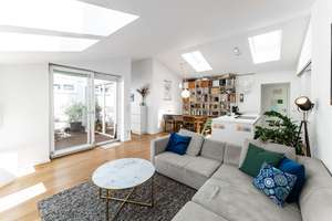 Neuwertige DG-Wohnung mit Terrasse und offenem Grundriss – Die vollständige Adresse der Immobilie erhältst du vom Anbieter., 80634 Neuhausen, München – Vorschaubild 3