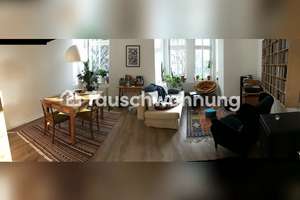 Tauschwohnung: 3 Zimmer Altbau Wohnung im Belgischen Viertel gegen 4 Zimmer