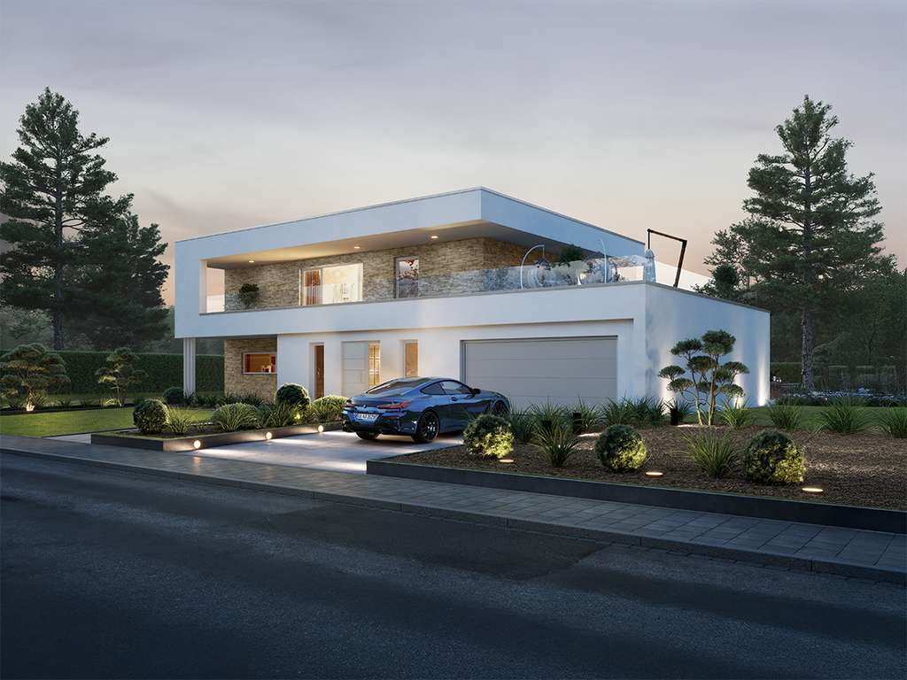 Immobilie in Seeon-Seebruck - DIE NEUE FORM DES WOHNENS – KLAR, FUNKTIONAL UND MIT SUBTILER ELEGANZ - Bild 1