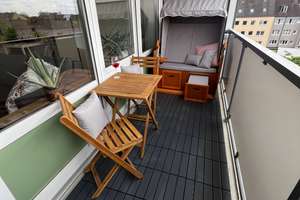 Möbliert: Sonniges und ruhiges Apartment mit Balkon zum Sofortbezug – Knorrstraße 41, 80807 Milbertshofen, München – Vorschaubild 9