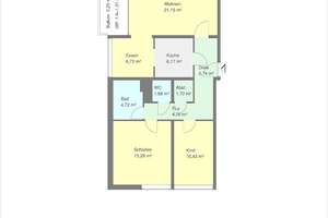 Große 3-Zimmer-Wohnung in Dortmund-Lütgendortmund mit WBS – 44388 Lütgendortmund (Ortsteil), Dortmund – Vorschaubild 6