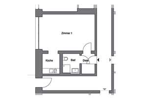 1-Zimmer-Wohnung - Nürnberg Nordstadt, Friedrich-Ebert-Platz – Meuschelstraße 12, 90408 Uhlandstraße, Nürnberg – Vorschaubild 7
