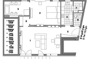 Wohnen im Botschaftsviertel: voll möblierte 2-Zi-Whg, 90 m² + große Terrasse per SOFORT zu VERKAUFEN – Die vollständige Adresse der Immobilie erhältst du vom Anbieter., 10787 Tiergarten, Berlin – Vorschaubild 24