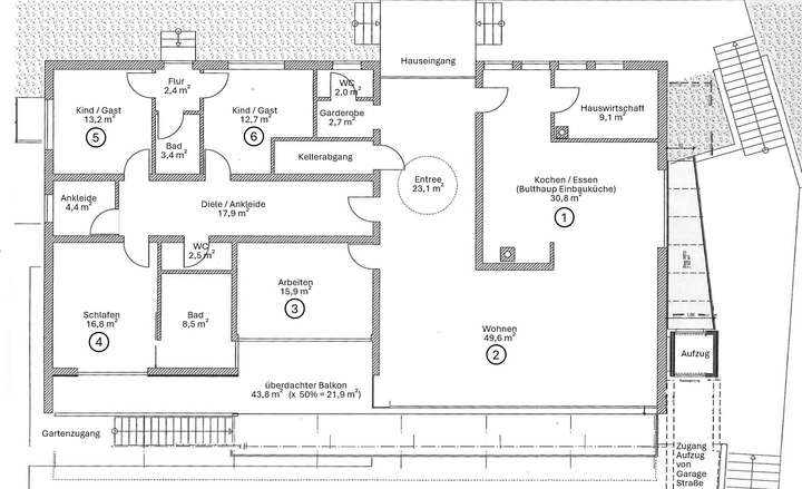ASW20 Grundriss Penthouse