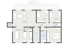 Wohnen mit Stil - Lichtdurchflutet, modern, durchdacht - 4-Raum-Wohnung mit Sonnenbalkon – Die vollständige Adresse der Immobilie erhältst du vom Anbieter., 40547 Oberkassel, Düsseldorf – Vorschaubild 11