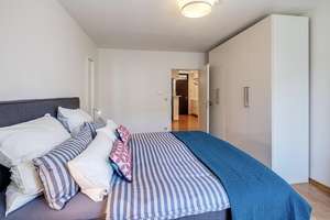 15.2/1.3 *Helle möblierte Wohnung m. großem Südbalkon u. TG-Stellplatz. Berg am Laim. WG geeignet – Die vollständige Adresse der Immobilie erhältst du vom Anbieter., 81673 Echarding, München – Vorschaubild 15