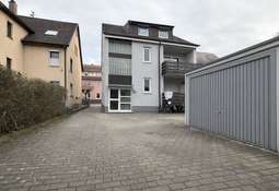 Haus Hinterhofansicht