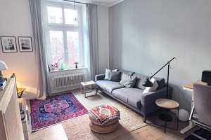 **STYLISCHE 2 ZIMMER ALTBAUWOHNUNG NÄHE FÜRSTENPLATZ**HOHE DECKEN, WOHNKÜCHE & BALKON** – Remscheider Straße xx, 40215 Friedrichstadt, Düsseldorf – Vorschaubild 1