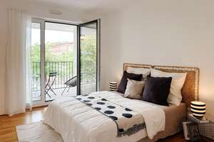 Wohnen am Wasser: Stilvolle 2-Zimmer-Wohnung mit Balkon, Wasserblick und Tiefgarage – Am Zollhafen 9-11, 55118 Neustadt, Mainz – Vorschaubild 9