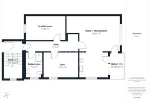 Ankommen & wohlfühlen – 3-Zimmer-Wohnung mit Loggia – Die vollständige Adresse der Immobilie erhältst du vom Anbieter., 83313 Siegsdorf – Vorschaubild 10