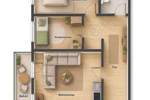Denkmalsanierte 3-Zimmer-Wohnung mit Balkon und Stellplatz – Die vollständige Adresse der Immobilie erhältst du vom Anbieter., 13125 Buch, Berlin – Vorschaubild 14