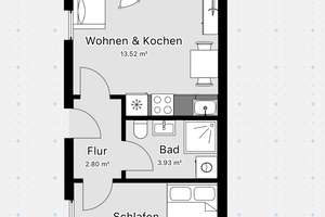 Charmante 1,5-Raum-Wohnung mit Wohnküche in Halle – Die vollständige Adresse der Immobilie erhältst du vom Anbieter., 6114 Giebichenstein, Halle (Saale) – Vorschaubild 15