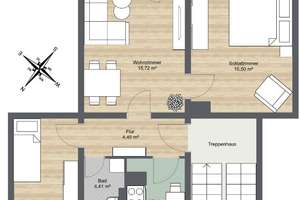 3-Raum-Wohnung in ruhiger Wohnlage! – Görlitzer Straße 17, 1587 Riesa – Vorschaubild 13