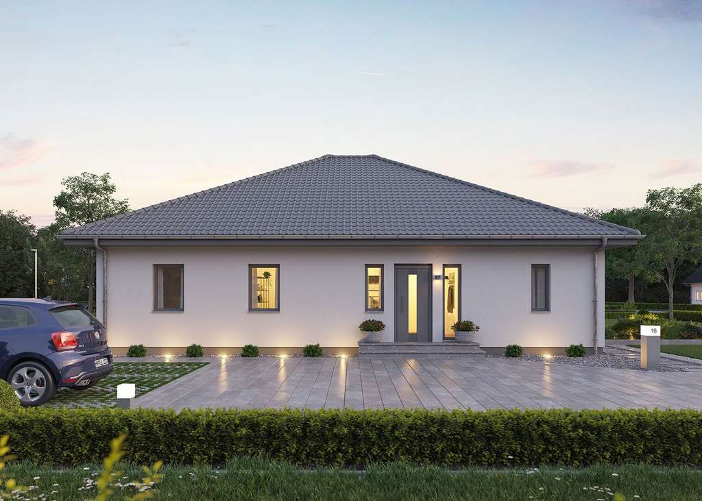 Viele Möglichkeiten für individuelles Wohnen. Ausbauhaus-Bungalow inkl. Technik- und Finishpaket!!! 