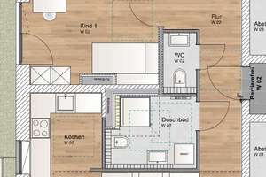 4 Zimmer EG Wohnung mit Süd- und Nordterrasse - KfW 40 QNG & attraktive Steuervorteile – Die vollständige Adresse der Immobilie erhältst du vom Anbieter., 85748 Garching bei München – Vorschaubild 2