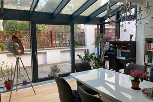 Elegante 3,5-Zimmer-Wohnung mit großer Terrasse, Wintergarten und Einbauküche mitten in Bessungen