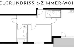 Schöne Neubauwohnung mit EBK in Braunschweig! – Zuckerbergweg 53, 38124 Viewegsgarten-Bebelhof, Braunschweig – Vorschaubild 6