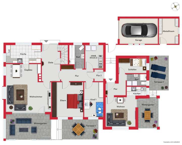 Grundriss Erdgeschoss