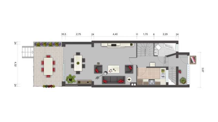 Grundriss Erdgeschoss