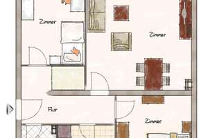 Vermietet: Gepflegte 3 Zimmer in ruhiger Mariendorfer Wohnlage – Die vollständige Adresse der Immobilie erhältst du vom Anbieter., 12277 Marienfelde, Berlin – Vorschaubild 5