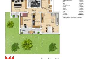 MAIER - Nahe Nymphenburger Schlosskanal, Erstbezug nach Sanierung: 3-ZI-WHG mit Garten und TG – Die vollständige Adresse der Immobilie erhältst du vom Anbieter., 81245 Obermenzing, München – Vorschaubild 16