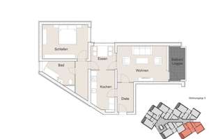 2-Zimmer Wohnung in ruhiger, Wald naher Lage – Altenberger Straße 2, 52074 Hangeweiher, Aachen – Vorschaubild 11