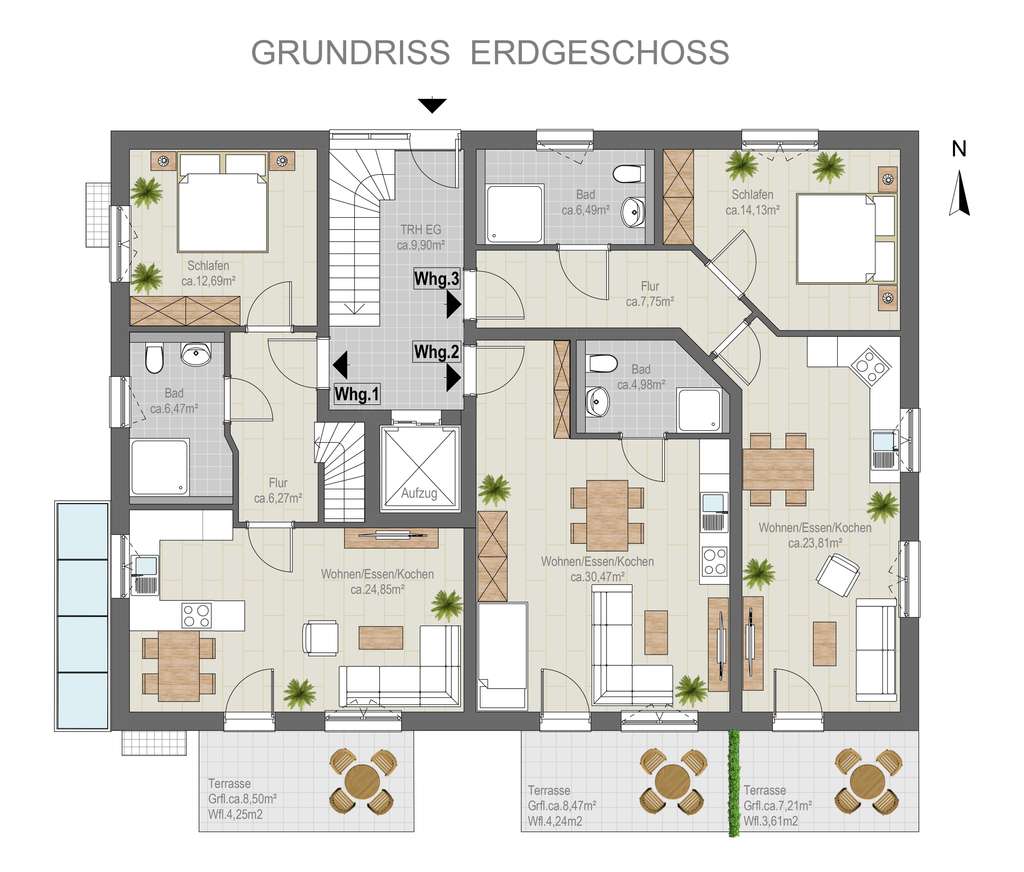 Immobilie in Türkenfeld - Zukunftssichere Kapitalanlage – KfW-40 QNG -Wohnung in wachstumsstarker Lage Türkenfeld - Bild 1