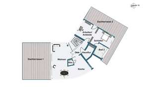 Exklusives Penthouse mit unvergleichlichem Panoramablick aufs Wasser – Die vollständige Adresse der Immobilie erhältst du vom Anbieter., 14469 Nauener Vorstadt, Potsdam – Vorschaubild 19