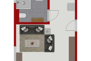 Möblierte Neubauwohnung mit EBK nähe Köln/Messe – Die vollständige Adresse der Immobilie erhältst du vom Anbieter., 51063 Mülheim (Ortsteil), Köln – Vorschaubild 7