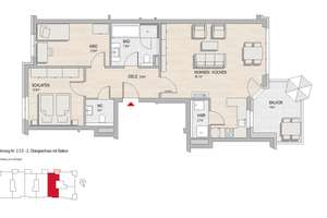 SONNTAGSBESICHTIGUNG 3 Zimmerwohnung 2.OG mit Balkon – Massenheimer Landstraße 14a, 65239 Hochheim am Main – Vorschaubild 7