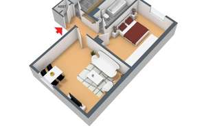 Fast wie im Eigenheim: Schöne! 2 Zimmer-Wohnung in Hagen Altenhagen – Siegstraße 21a, 58097 Altenhagen, Hagen – Vorschaubild 3