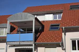 3 Zi.-ETW im DG/Dachspitz mit EBK, Balkon & TG
