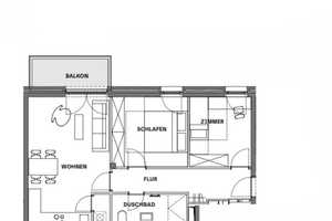 Neuwertige 3-Zimmer-Wohnung mit Balkon und EBK in Berlin – Berlin – Vorschaubild 8