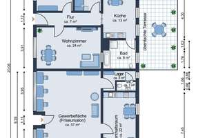 Zentrale ca. 93m² barrierearme 4-Zi. Whg. mit überd. Terr.  & zusätzlichen Mieteinnahmen in Wolgast! – Die vollständige Adresse der Immobilie erhältst du vom Anbieter., 17438 Wolgast – Vorschaubild 26