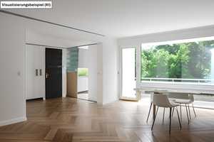 Lichtdurchflutet: Helle 3-Zimmer-Wohnung mit EBK, Sonnenbalkon, Garage und Lift! – Düsseldorf – Vorschaubild 3