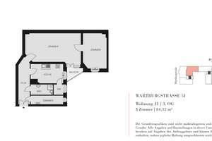 Provisionsfrei: Großzügige 2,5 Zimmer im historischen Altbau – Eigenbedarf ab 2028 möglich – Wartburgstraße 51, 10823 Schöneberg, Berlin – Vorschaubild 6