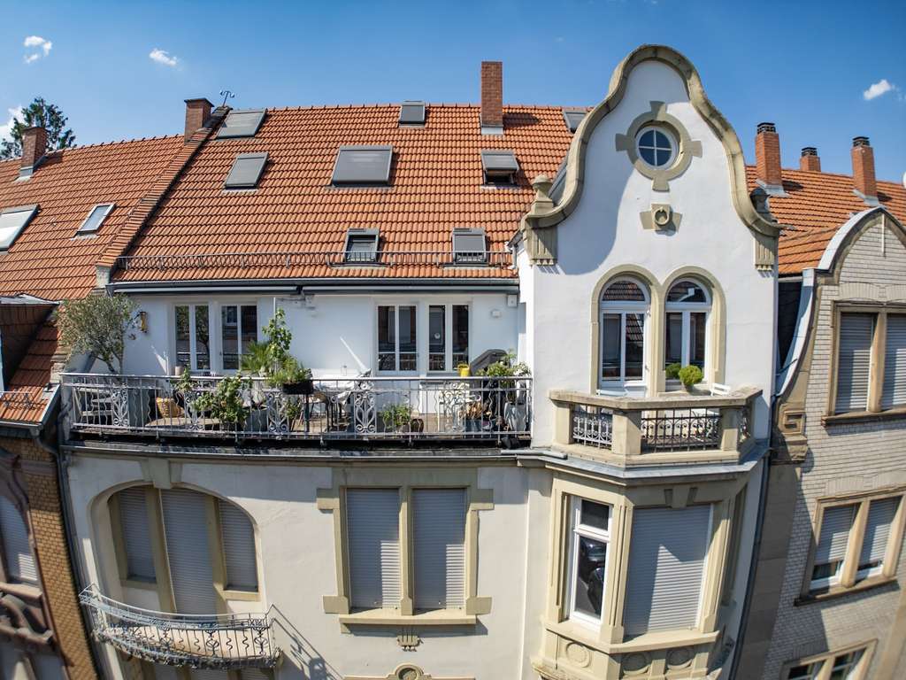 Penthouse-Maisonette-Wohnung mit Dachterrasse in Neuenheim